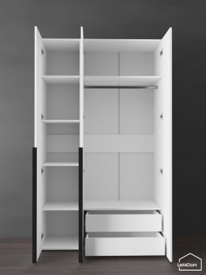 Шкаф Linnea MHR-3-2 2050х1200х510 (Белый-М 11.1.2) в Можге - mozhga.mebel24.online | фото 6