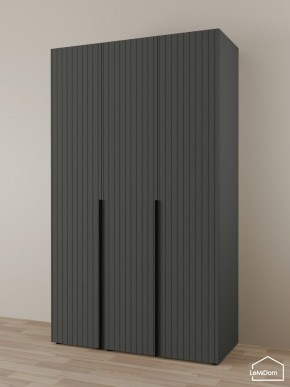 Шкаф Linnea MHR-3-2 2050х1200х510 (Графит-М 11.1.25) в Можге - mozhga.mebel24.online | фото