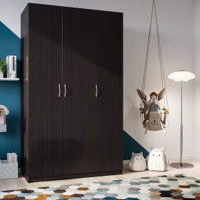 Шкаф ПЕГАС трехдверный, цвет Дуб Венге в Можге - mozhga.mebel24.online | фото 2