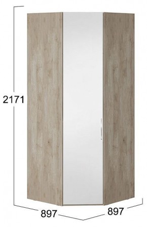 Шкаф платяной Эмбер СМ-348.07.007 L в Можге - mozhga.mebel24.online | фото 3