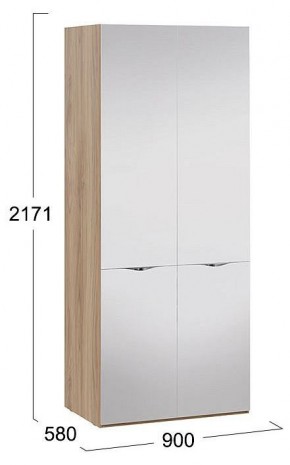 Шкаф платяной Глосс СМ-319.07.212 в Можге - mozhga.mebel24.online | фото 3