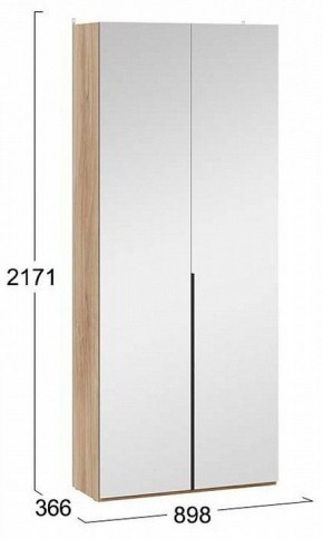 Шкаф платяной Порто СМ-393.07.224 в Можге - mozhga.mebel24.online | фото 4