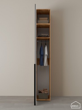 Шкаф с антресолью Linnea MHR-1A-1 2450х400х510 (ДВ-М 11.1.25) в Можге - mozhga.mebel24.online | фото 4