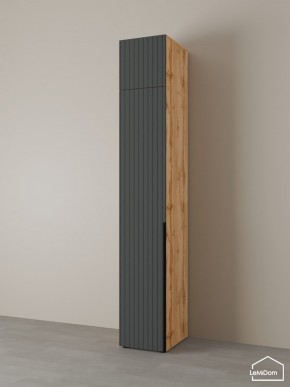 Шкаф с антресолью Linnea MHR-1A-2 2450х400х510 (ДВ-М 11.1.25) в Можге - mozhga.mebel24.online | фото 5