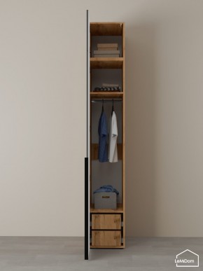 Шкаф с антресолью Linnea MHR-1A-3 2450х400х510 (ДВ-М 11.1.25) в Можге - mozhga.mebel24.online | фото 6