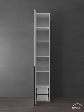 Шкаф с антресолью Linnea MHR-1A-4 2450х400х510 (Белый-М 11.1.1) в Можге - mozhga.mebel24.online | фото 6