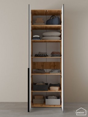 Шкаф с антресолью Linnea MHR-2A-2 2450х800х510 (ДВ-М 11.1.25) в Можге - mozhga.mebel24.online | фото 4