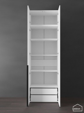 Шкаф с антресолью Linnea MHR-2A-4 2450х800х510 (Белый-М 11.1.1) в Можге - mozhga.mebel24.online | фото 6