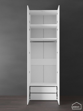 Шкаф с антресолью Linnea MHR-2POA-3 2450х800х510 (Белый-М 11.1.2) в Можге - mozhga.mebel24.online | фото 5