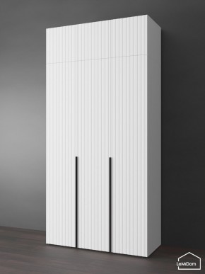 Шкаф с антресолью Linnea MHR-3A-1 2450х1200х510 (Белый-М 11.1.1) в Можге - mozhga.mebel24.online | фото