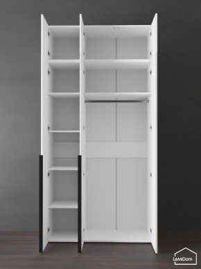 Шкаф с антресолью Linnea MHR-3A-1 2450х1200х510 (Белый-М 11.1.1) в Можге - mozhga.mebel24.online | фото 5