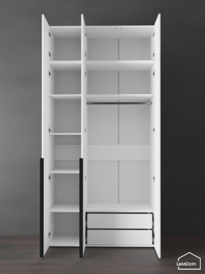 Шкаф с антресолью Linnea MHR-3A-2 2450х1200х510 (Белый-М 11.1.2) в Можге - mozhga.mebel24.online | фото 6