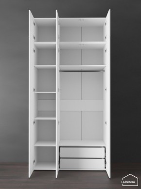 Шкаф с антресолью Linnea MHR-3POA-2 2450х1200х510 (Белый-М 11.1.2) в Можге - mozhga.mebel24.online | фото 6