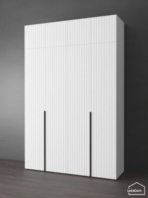 Шкаф с антресолью Linnea MHR-4A-1 2450х1600х510 (Белый-М 11.1.2) в Можге - mozhga.mebel24.online | фото