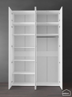 Шкаф с антресолью Linnea MHR-4POA-1 2450х1600х510 (Белый-М 11.1.1) в Можге - mozhga.mebel24.online | фото 4