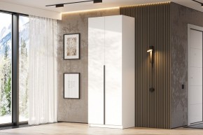 Шкаф ШК-5 + 2 полки + ящики (800) Белый текстурный в Можге - mozhga.mebel24.online | фото 2