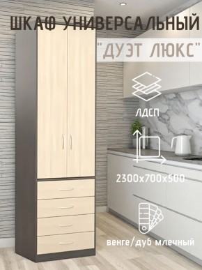 Шкаф универсальный Дуэт Люкс в Можге - mozhga.mebel24.online | фото 3