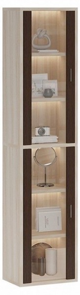Шкаф-витрина Домино СУ(ш1в2)+2ФС в Можге - mozhga.mebel24.online | фото 2