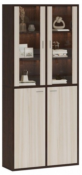 Шкаф-витрина Домино СУ(ш2в2)+2ФС+2ФГ в Можге - mozhga.mebel24.online | фото 2
