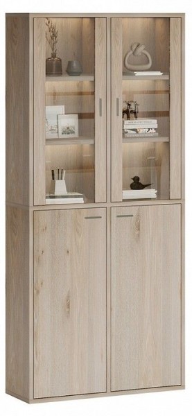 Шкаф-витрина Домино СУ(ш2в2)+2ФС+2ФГ в Можге - mozhga.mebel24.online | фото 2
