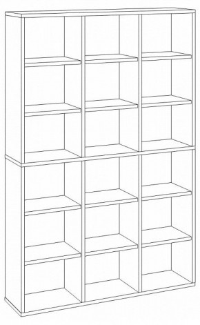 Шкаф-витрина Домино СУ(ш3в2)+3ФГ+3ФС в Можге - mozhga.mebel24.online | фото 3