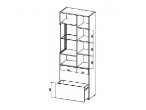 Шкаф-витрина Куба 1714 в Можге - mozhga.mebel24.online | фото 4