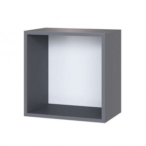 Сириния Куб 2 серый графит/МДФ бриз в Можге - mozhga.mebel24.online | фото 2