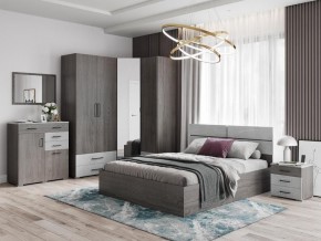 Спальня Теана Ясень Анкор темный/Мрамор лайт в Можге - mozhga.mebel24.online | фото