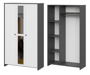 Спальный гарнитур Дольче (графит/белый) модульный в Можге - mozhga.mebel24.online | фото 6