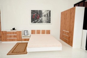 Спальный гарнитур Парус (Белый/Дуб Вотан) модульный в Можге - mozhga.mebel24.online | фото 27