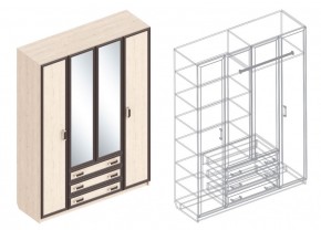 НАОМИ Спальный гарнитур (модульный) в Можге - mozhga.mebel24.online | фото 6