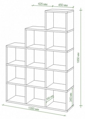 Стеллаж Бартоло СЛД 5 в Можге - mozhga.mebel24.online | фото 3