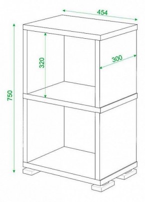 Стеллаж Домино СБ-15/2 в Можге - mozhga.mebel24.online | фото 2