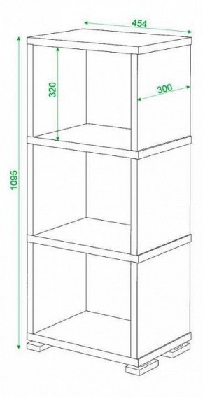 Стеллаж Домино СБ-15/3 в Можге - mozhga.mebel24.online | фото 2