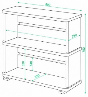 Стеллаж Домино СБ-25/2 в Можге - mozhga.mebel24.online | фото 2