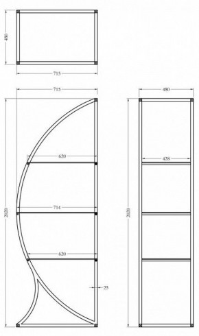 Стеллаж KFG087 в Можге - mozhga.mebel24.online | фото 6