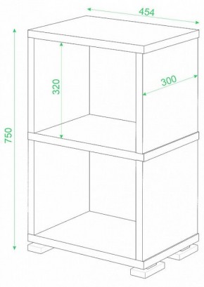 Стеллаж-колонка Домино СБ-15/2 в Можге - mozhga.mebel24.online | фото 2