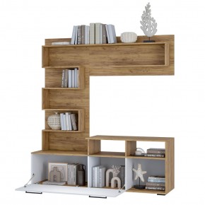 Гостиная Евро (крафт/белый) в Можге - mozhga.mebel24.online | фото 2