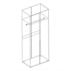 СТИЛ Шкаф 2-ств для одежды в Можге - mozhga.mebel24.online | фото 2
