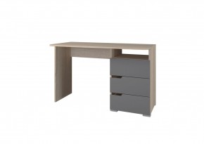 Стол 1200/3 ящика АНТАЛИЯ (Сонома/Графит софт) в Можге - mozhga.mebel24.online | фото