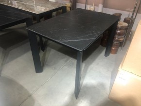 Стол CORNER 120 MATT BLACK MARBLE SOLID CERAMIC / BLACK, ®DISAUR в Можге - mozhga.mebel24.online | фото 10