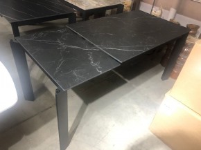 Стол CORNER 120 MATT BLACK MARBLE SOLID CERAMIC / BLACK, ®DISAUR в Можге - mozhga.mebel24.online | фото 12