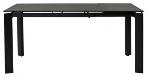 Стол CORNER 120 MATT BLACK MARBLE SOLID CERAMIC / BLACK, ®DISAUR в Можге - mozhga.mebel24.online | фото 3