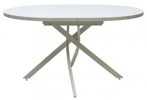 Стол ДАРИО D110 раскладной Мрамор Леванто/ Белый каркас М-City в Можге - mozhga.mebel24.online | фото 5