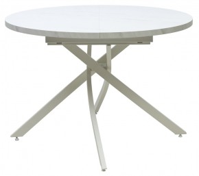 Стол ДАРИО D110 раскладной Мрамор Леванто/ Белый каркас М-City в Можге - mozhga.mebel24.online | фото 8