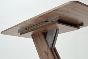 Стол EXEL 140 Дуб Трюфель/ Алюминий М-City в Можге - mozhga.mebel24.online | фото 10