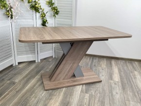 Стол EXEL 140 Дуб Трюфель/ Алюминий М-City в Можге - mozhga.mebel24.online | фото 4