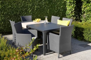 Стол Футура (Futura) графит в Можге - mozhga.mebel24.online | фото 2