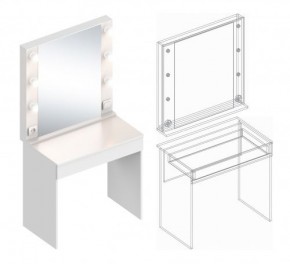 Стол гримерный (зеркало + стол) в Можге - mozhga.mebel24.online | фото 2