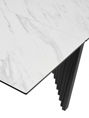 Стол IVAR 200 MARBLES KL-99 Белый мрамор, итальянская керамика, ®DISAUR в Можге - mozhga.mebel24.online | фото 8